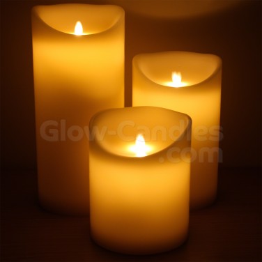 Extra Large 15cm Diameter Dancing Flame Candle
