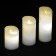Dancing Flame Candles Ivory  1
